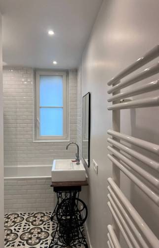 salle de bain remise en état