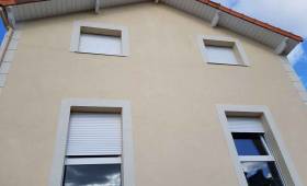 Isolation thermique par l'extérieur et ravalement pour cette maison des Hauts de seine
