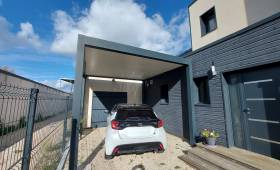 Carport aluminium 4 x 4 ml