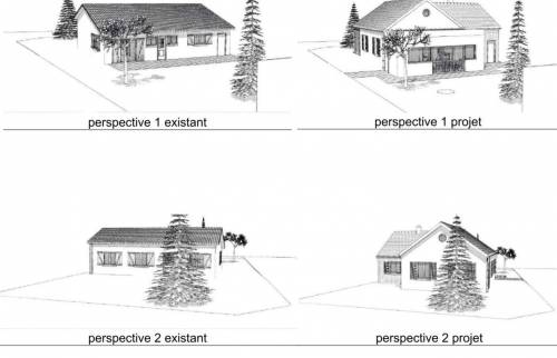 Conception d'une double extension de maison (Yerres 91330)