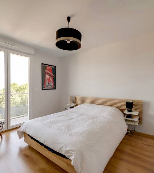 Rénovation de la chambre à Tourlaville (50110)