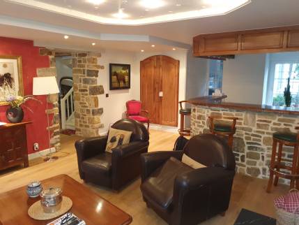 Décoration intérieure pièce de vie terminée