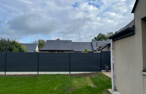 clôture rigide à St Gatien des Bois