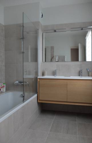 Dardilly (69570) : Une nouvelle salle de bains familiale entièrement rénovée