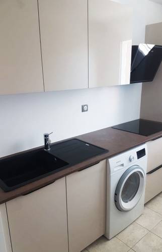 cuisine avec lave linge 