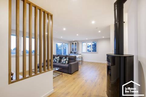 Rénovation complète d'une villa sur 2 niveaux, Champagne au Mont D'Or