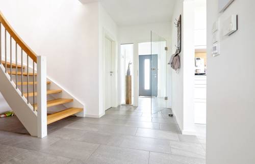 Rénovation entrée au Plessis Trévise