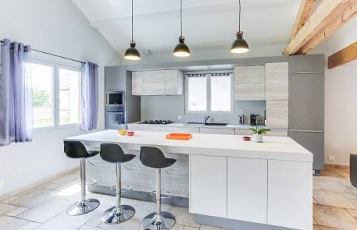  Rénovation cuisine éclairée et moderne