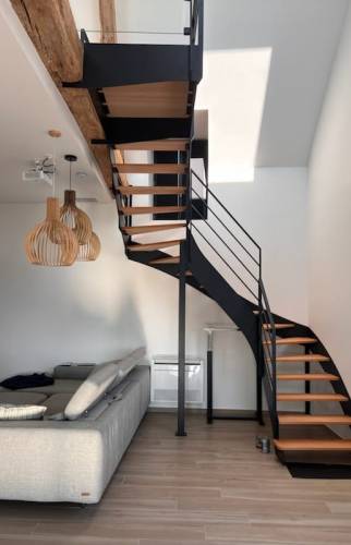 escalier noir 1