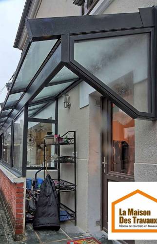 Véranda après travaux (Yerres 91330)