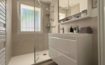 Rénovation d'un salle de bain Chaniers