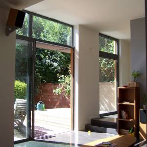 Aménagement intérieur de l'extension