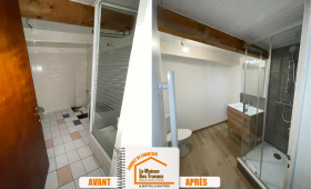 rénovation salle de bain, dégât des eaux salle de bain, travaux plomberie salle de bain, réparation fuite d'eau, rénovation plomberie