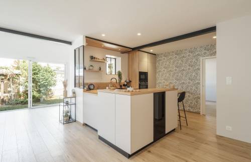 Extension & Rénovation d'une maison- Carquefou (44470)- cuisine