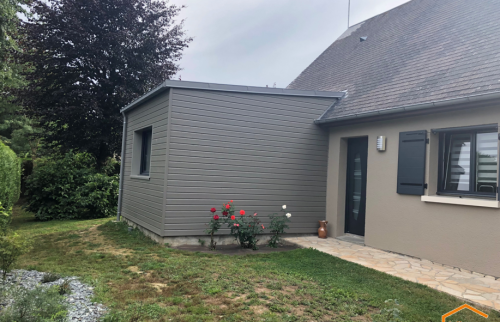 EXTENSION EN OSSATURE A VILLEDIEU LES POELES