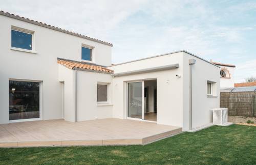 Double extension de maison aux Sorinières (44840)- extérieur