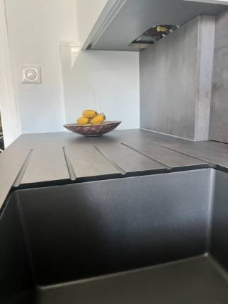 Plan de travail de cuisine rénovée - Nantes 44