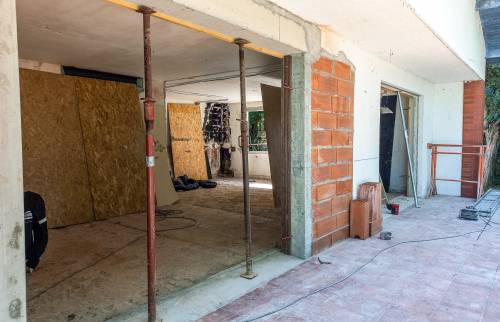 Ouverture de mur porteur