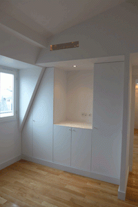 Transformation de chambres de bonnes en appartement à Paris