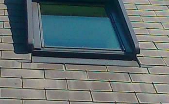 Vue extérieure velux avec Volet solaire - Saint Herblain