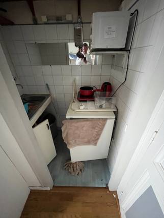 Cuisine avant travaux de rénovation d'appartement - Nantes 44