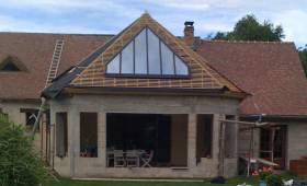 Une nouvelle toiture pour cette maison