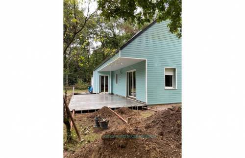 AGRANDISSEMENT MAISON EN BOIS A FEREL 56130