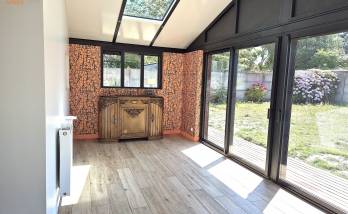 Rénovation énergétique d'une maison à Saint-Lunaire (35800) et remplacement de la véranda.