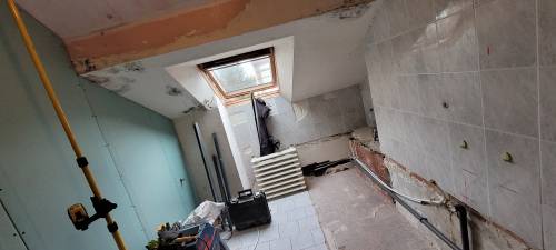 Pendant les travaux