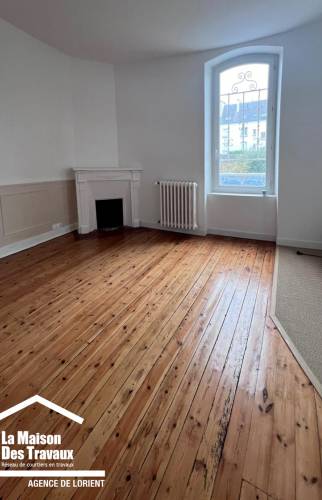 Rénovation du séjour - parquet