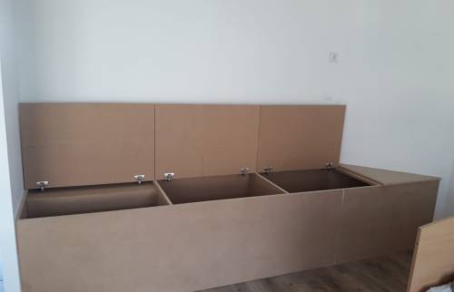 Création de la banquette