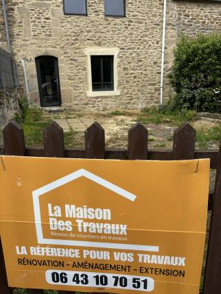 façade pierre modernisée vue générale