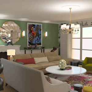 Salon Pour Une Maison - Adelina Zakiev - La Maison Des Architectes