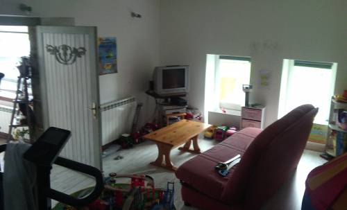 Pièce salle de jeux avant travaux