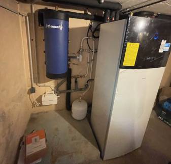 Installation d'une pompe à chaleur (PAC air-eau) à Montgeron 91230