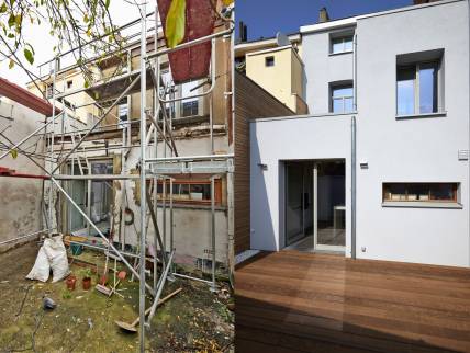 Travaux en cours... (avant et après)