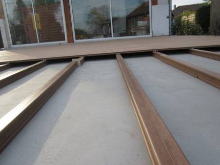 Création de terrasse sur toiture