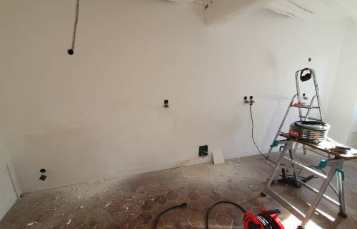 Travaux d'électricité
