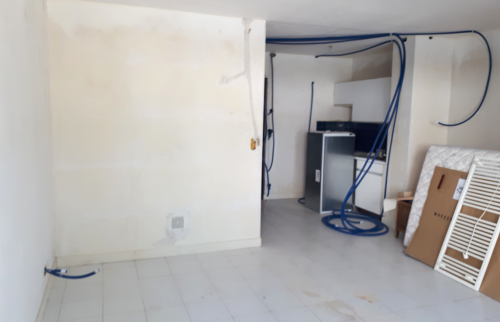 Pendant les travaux