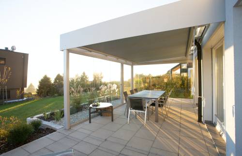 Terrasse béton 