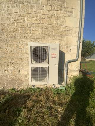 Installation d'une pompe à chaleur