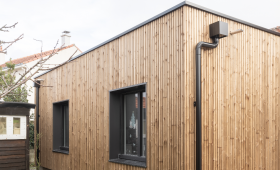 Transformation d'une véranda en extension bois à Vertou