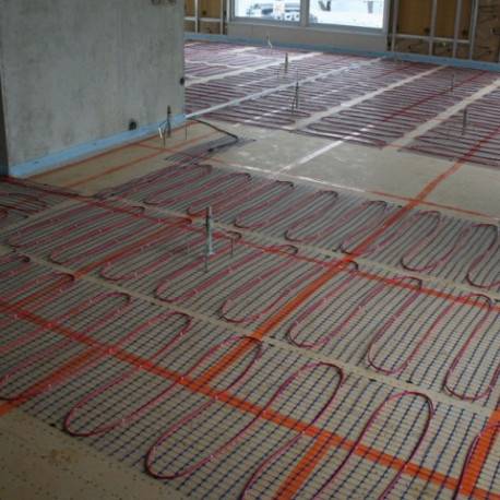 Installation plancher chauffant électrique Pontarlier