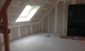 Isolation des combles terminée