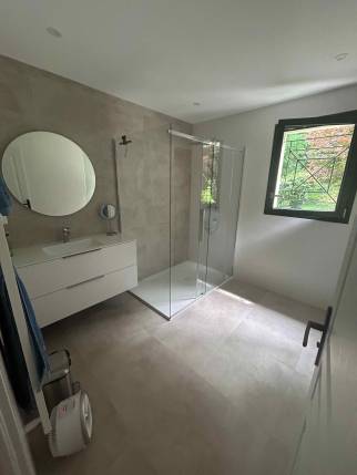  salle de bain extension toit plat