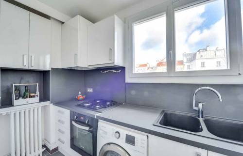 Rénovation d'un appartement à Clamart cuisine et fenêtre
