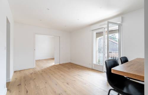 Rénovation d'un appartement à La Haie-Fouassière 44690-salon