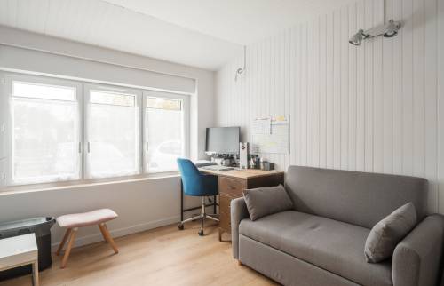 Extension de 40 m² à Vertou- Le bureau/ chambre d'amis