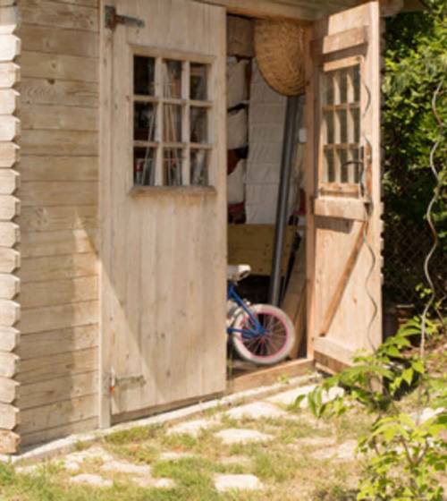 Création d'un appentis à l'arrière de la maison 