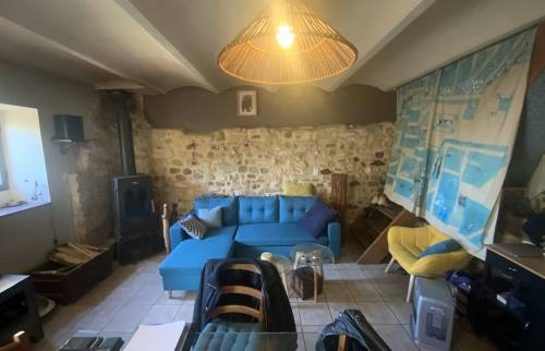 Salon maison ancienne 